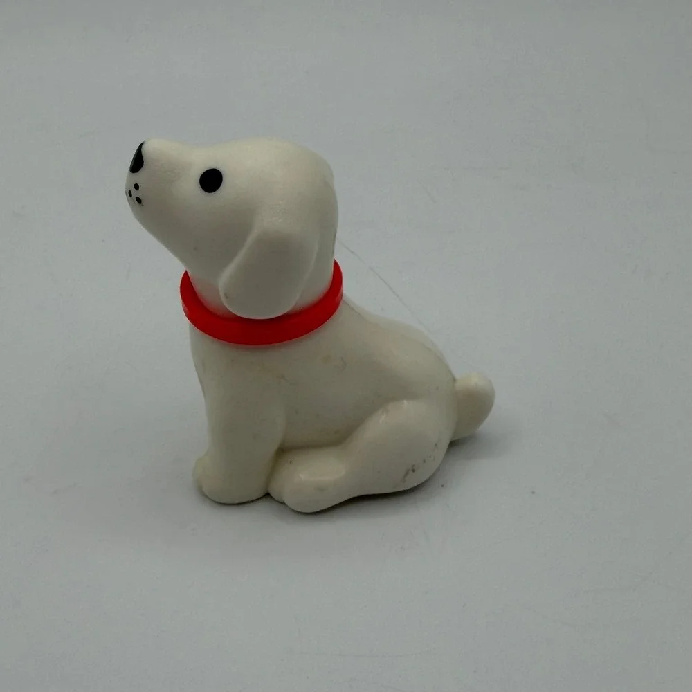 Vintage Little Tikes Dollhouse Loving Family Dog Red Collar Replacement